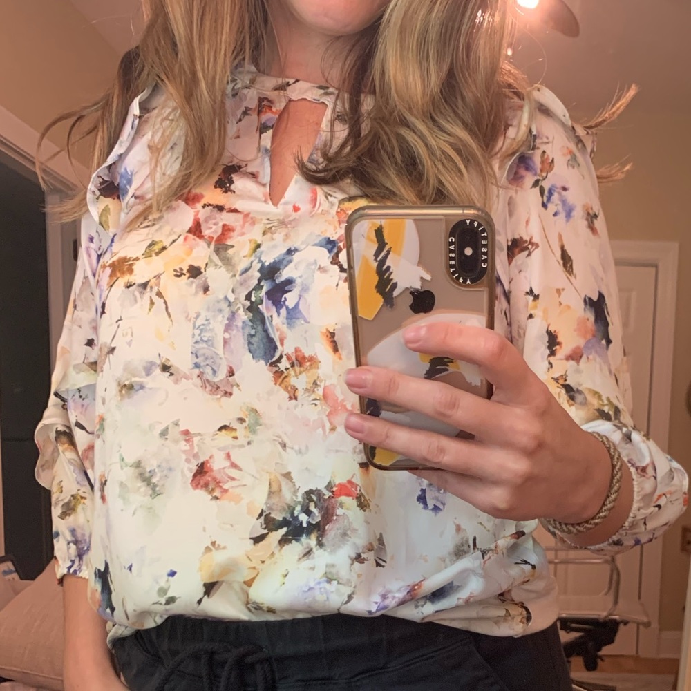 Dolan floral blouse
